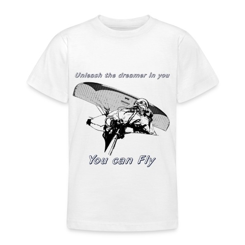 Unleash the dreamer you can fly - Teenage T-Shirt