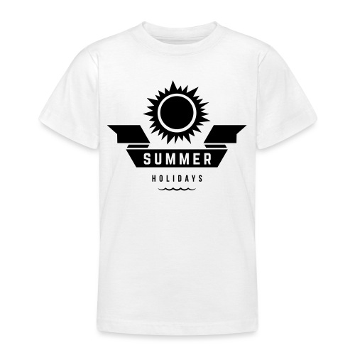 Summer holidays - Nuorten t-paita