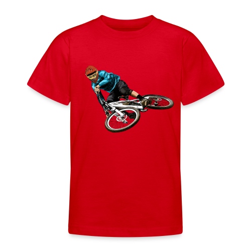 Mountainbiker - Teenager T-Shirt