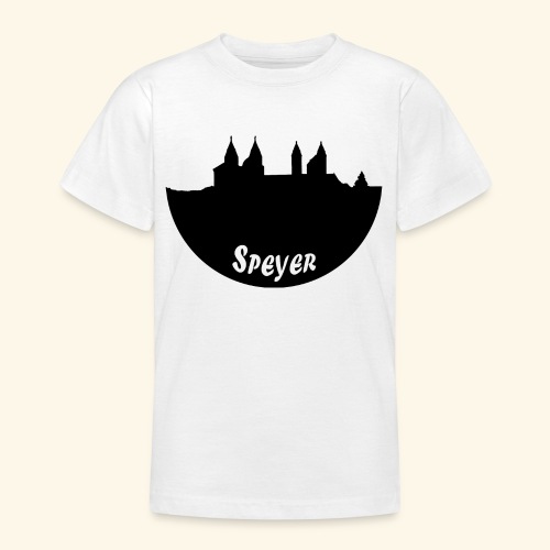 Silhouette Speyerer Dom - Teenager T-Shirt