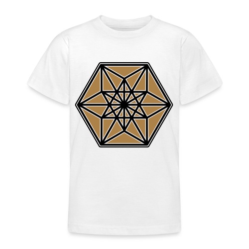 Kuboktaeder, Struktur des Universum, Gleichgewicht - Teenager T-Shirt