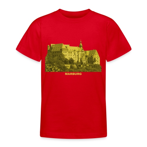 Marburg Schloss Lahn Hessen Universität Landgraf - Teenager T-Shirt