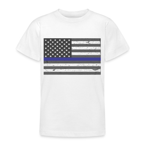 Blue Lives Matter Flag - Teenager-T-shirt