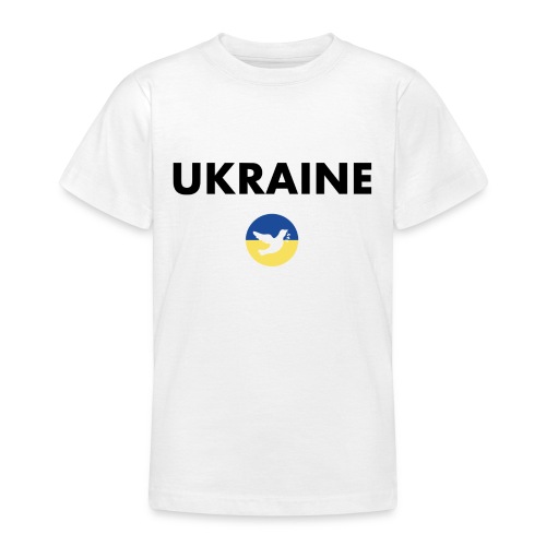 Ukraine Statement-to-go für den Frieden - Teenager T-Shirt