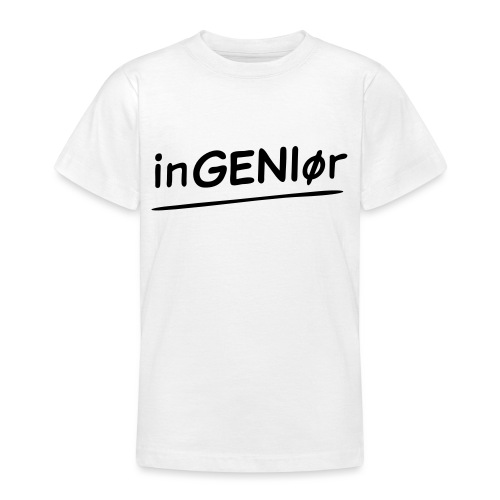 inGENIør - T-skjorte for tenåringer