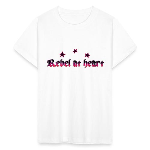 rebel at heart - Teenager T-Shirt