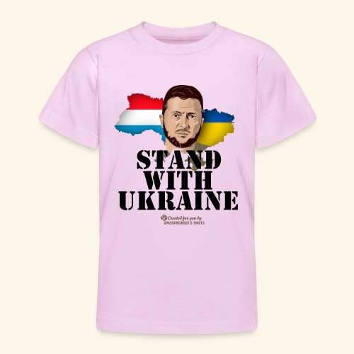 Ukraine Luxemburg T-Shirt Design - Teenager T-Shirt