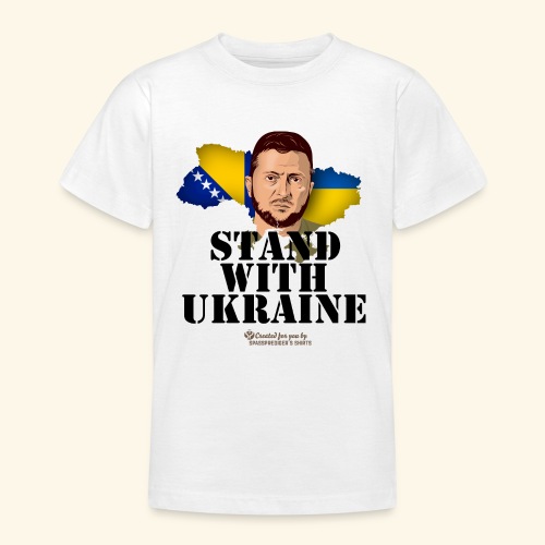 Ukraine Bosnien und Herzegowina - Teenager T-Shirt