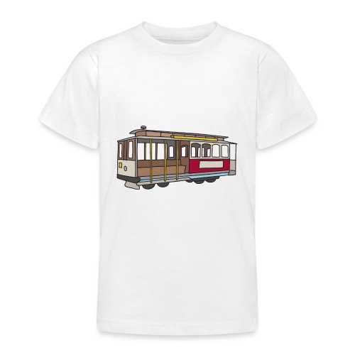 San Francisco Cablecar c - Teenager T-Shirt