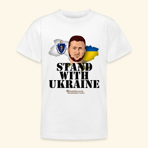 Massachusetts Ukraine - Teenager T-Shirt