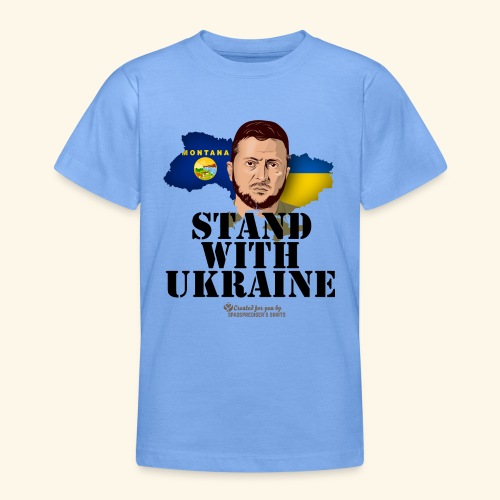 Ukraine Montana Design - Teenager T-Shirt