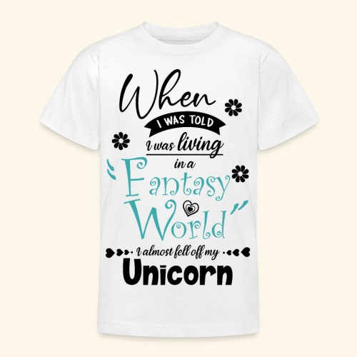 Mundo de fantasía - Camiseta adolescente