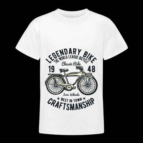 Legendary Bike - Radfahren oldschool - Teenager T-Shirt
