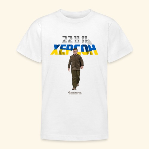Kherson Tag der Befreiung 11. November 2022 - Teenager T-Shirt