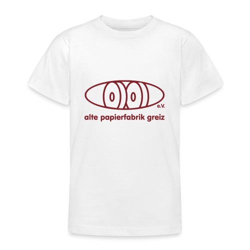 Logo Rot - Teenager T-Shirt