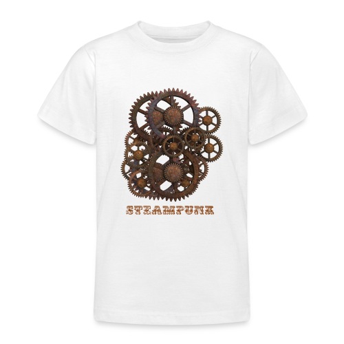 Steampunk Zahnräder - Teenager T-Shirt