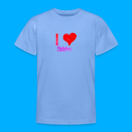 I Heart Potato T-Shirts - Teenage T-Shirt