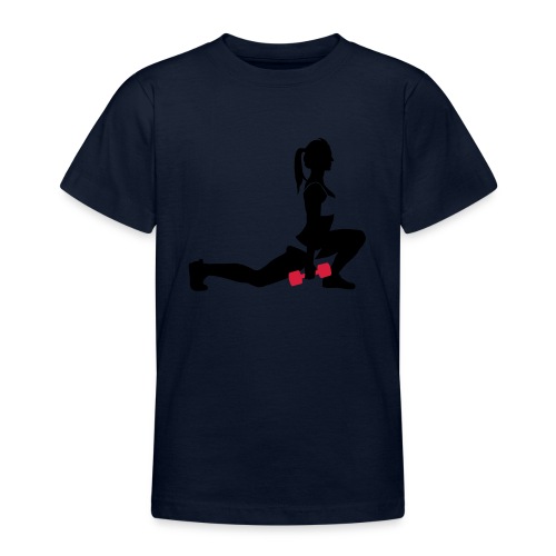 fitness - Teenager-T-shirt