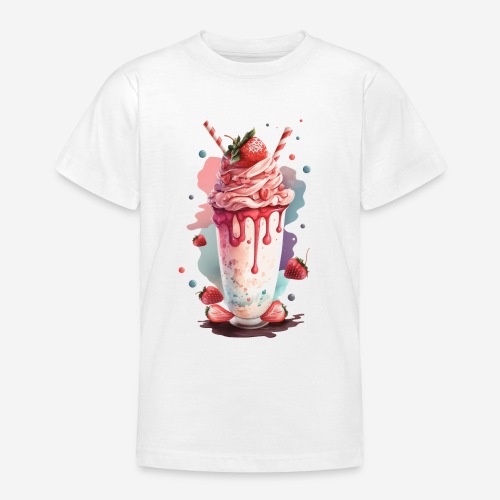 Strawberry Ice 1 - Teenager T-Shirt