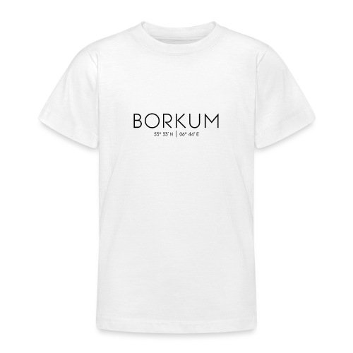 Borkum, Ostfriesische Inseln, Nordsee, Deutschland - Teenager T-Shirt