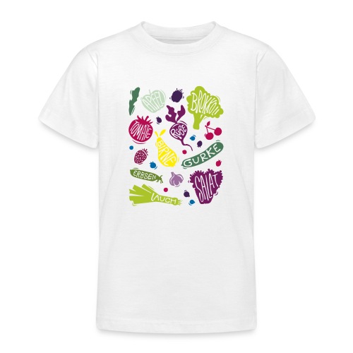 The Veggie // Obst & Gemüse - Teenager T-Shirt