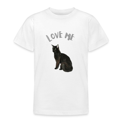 Love me chat noir Nelson - T-shirt Ado