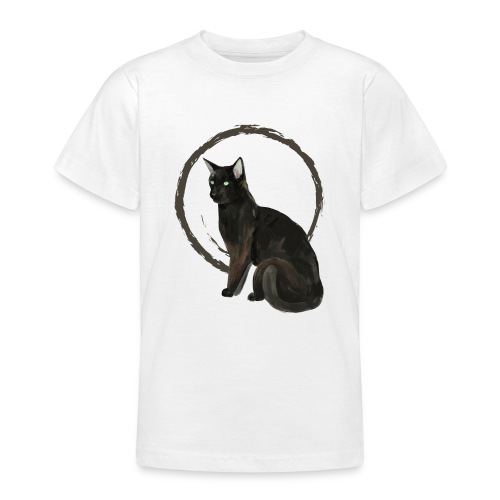 Chat noir Nelson 2 - T-shirt Ado