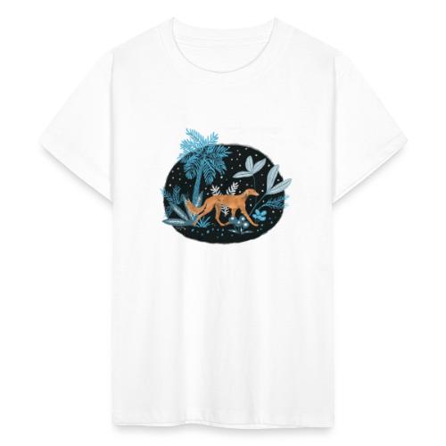 Saluki im Tropenwald - Teenager T-Shirt