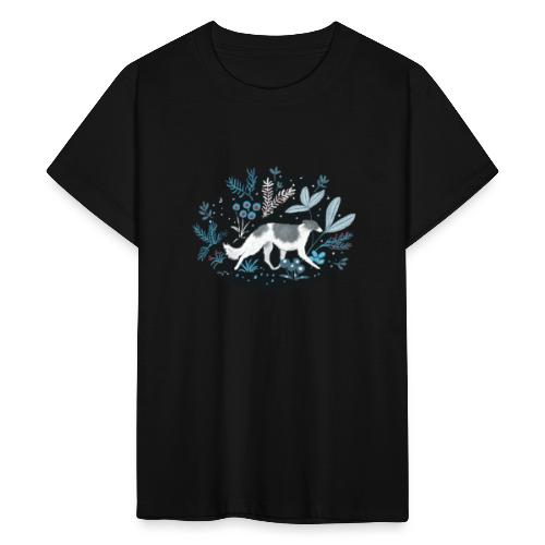 Barsoi im Mitternachtswald - Teenager T-Shirt