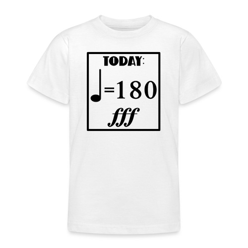 today Musik Gefühle - Teenager T-Shirt
