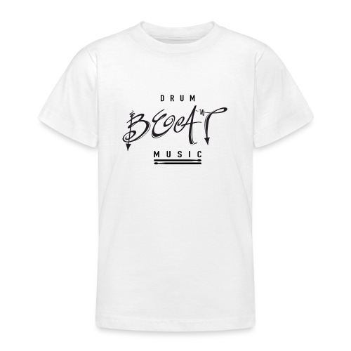 Drum Beat Music Schlagzeug - Teenager T-Shirt