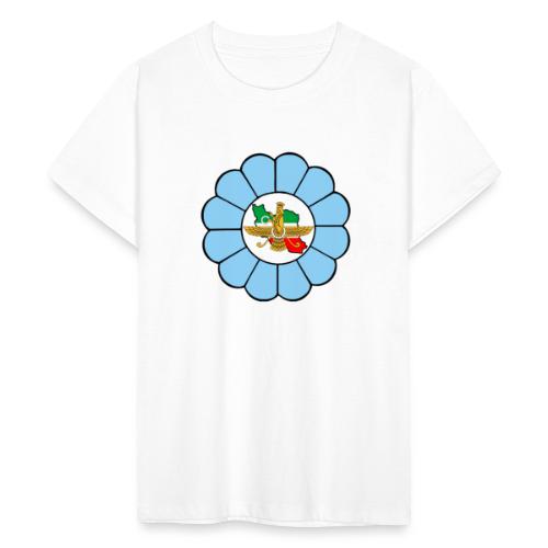 Faravahar Iran Lotus Colorful - Teenager-T-shirt