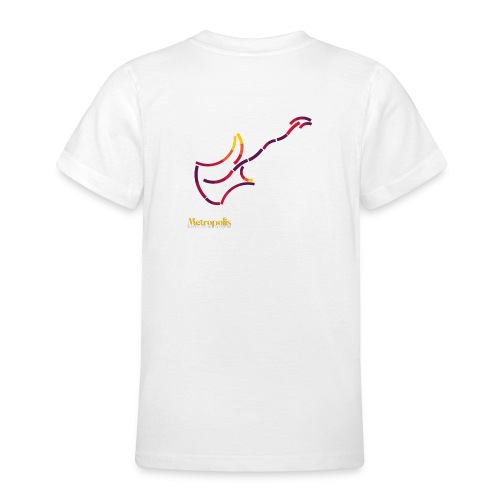 Guitar, rugzijde - Teenager T-shirt