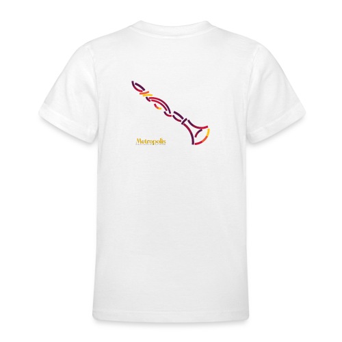 Clarinet, rugzijde - Teenager T-shirt