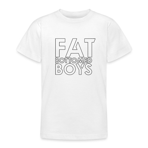 Logo Fat Bottomed Boys - T-shirt Ado