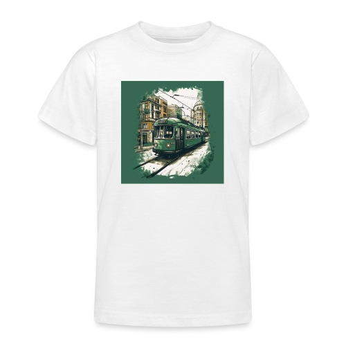 Fictieve Groene Tram#3 - Teenager T-shirt
