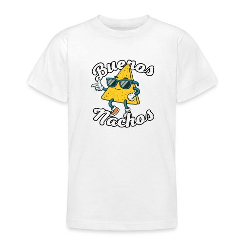 Nachos - Spanisch mit Wortwitz: Buenos Nachos - Teenager T-Shirt