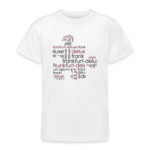 Frankfurt Deluxe Puzzle Motiv - Teenager T-Shirt