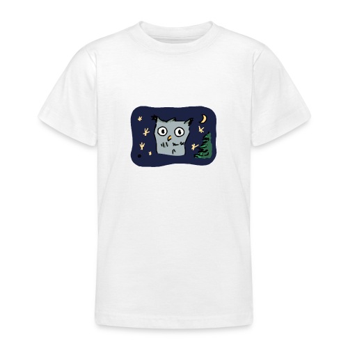 Chouette Lune - T-shirt Ado