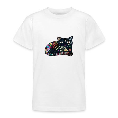 Chat Onirique - T-shirt Ado
