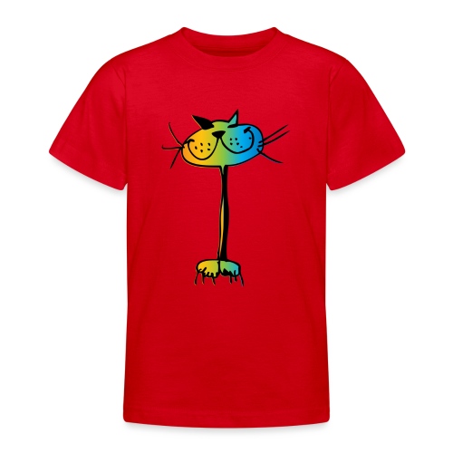Katze - Teenager T-Shirt