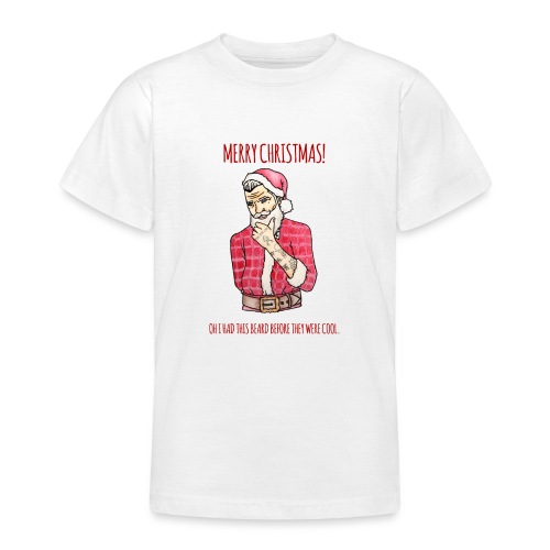 Hipster Santa I - Teenage T-Shirt