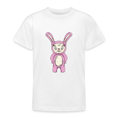 coniglio rosa - Maglietta per ragazzi