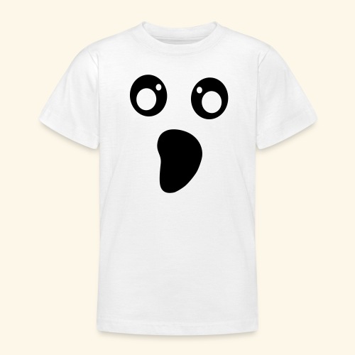 Kawaii Ghost face - Teenager T-Shirt