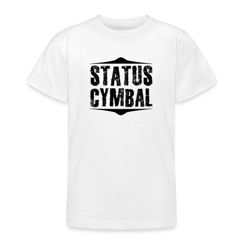 Status Cymbal Drums - Teenager T-Shirt