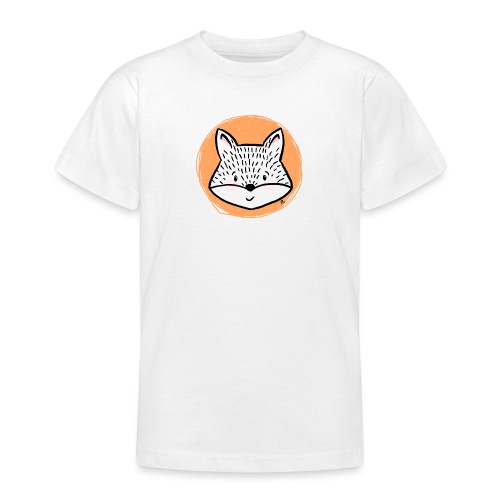 Sweet Fox - Portræt - Teenager-T-shirt
