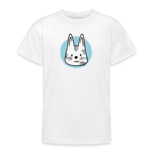 Sød kanin - Portræt - Teenager-T-shirt