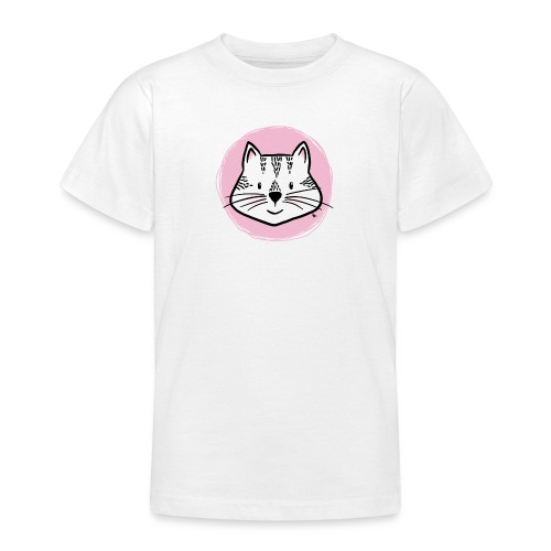 Cute Cat - Portret - Koszulka młodzieżowa