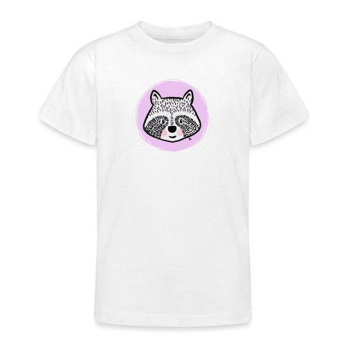 Sweet Raccoon - Portrait - Teenage T-Shirt