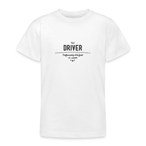 Bester Fahrer mit Diesel im Blut - Teenager T-Shirt
